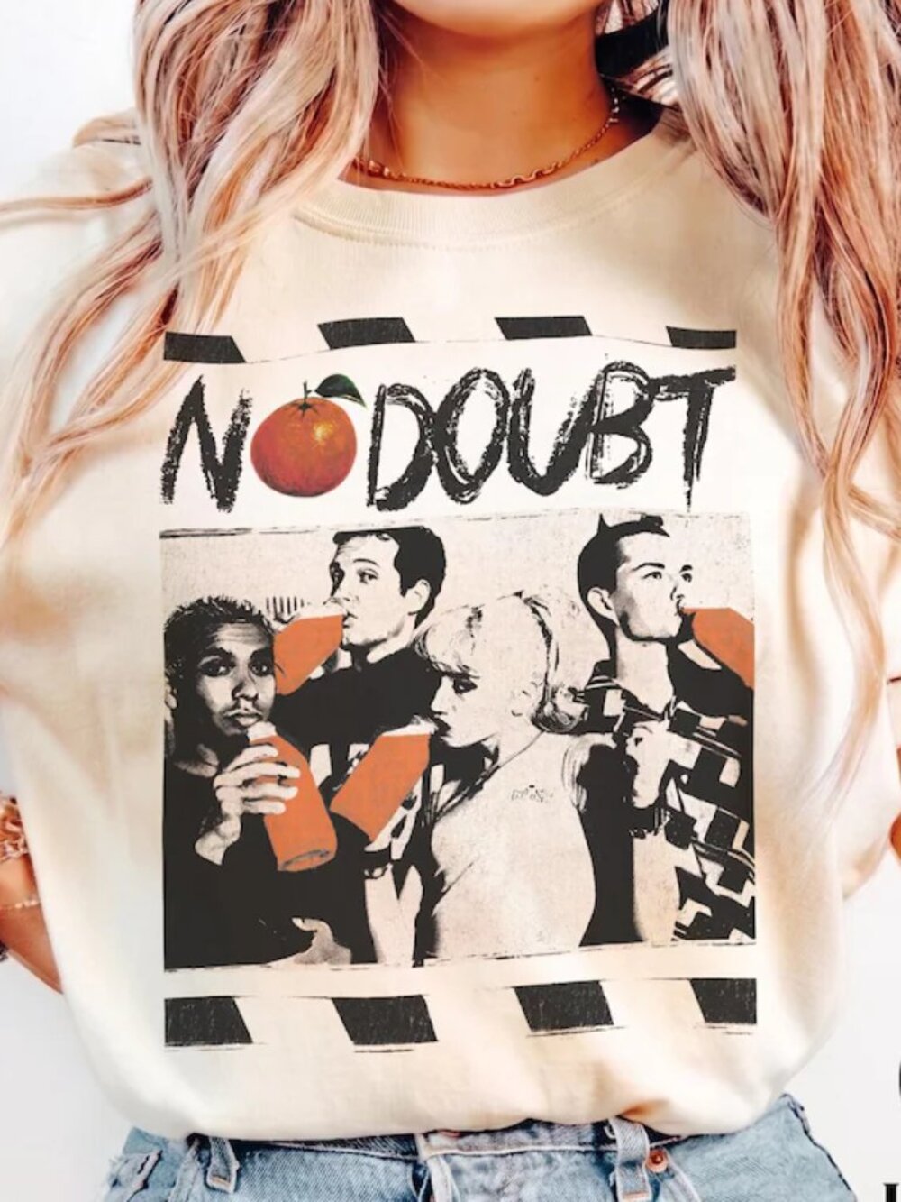 No Doubt Shirt, Tragic Kingdom Graphic Tee, Gwen Stefani 90s Band T-Shirt 276